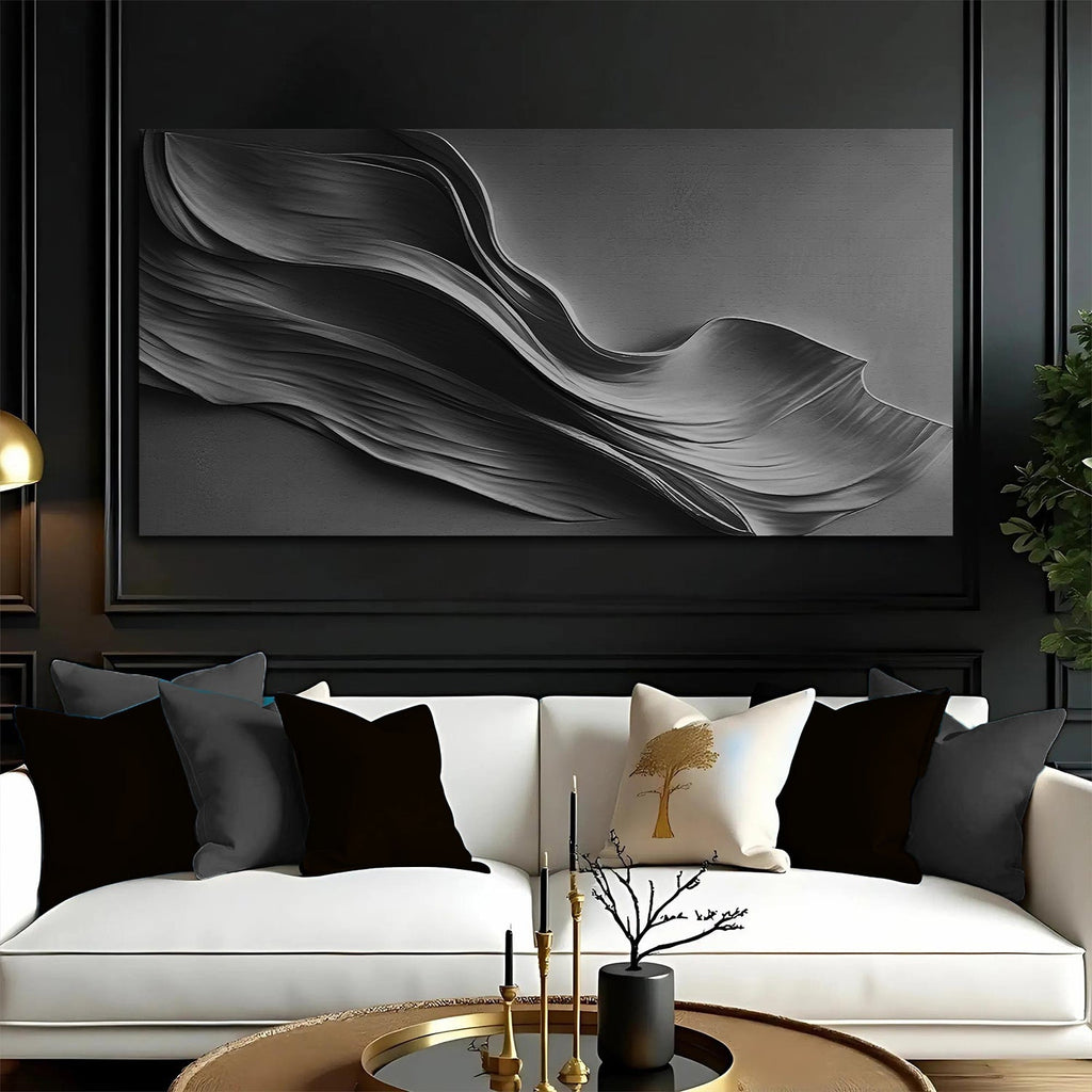 Black Minimalist Wall Art