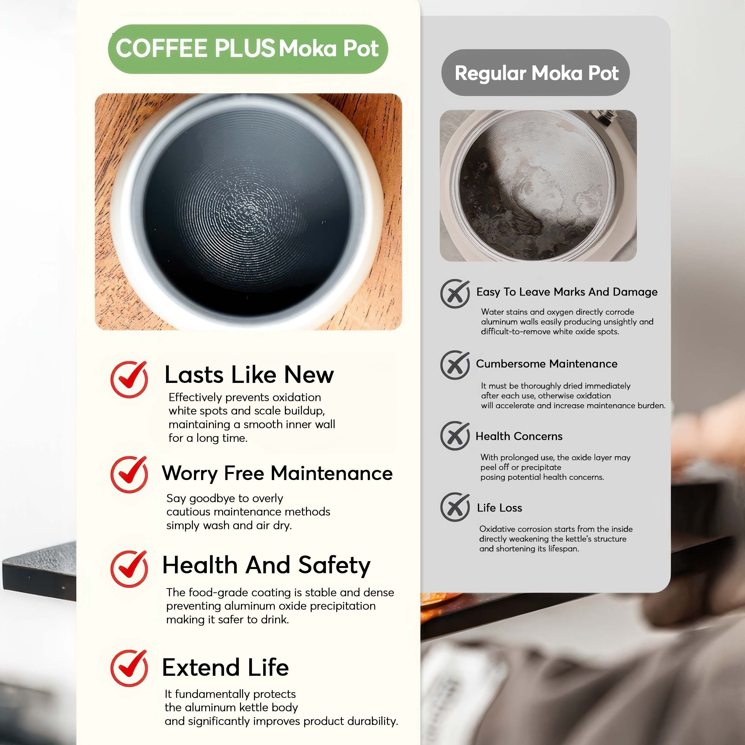 Moka Pot Coffee Maker Home Espresso