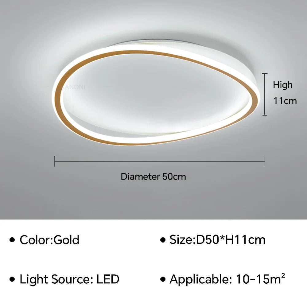 Modern LED Ceiling Chandelier Lamp - Ideal for Living, Dining Room, Bedroom, Children's Room, Study Hall - Elegant Home Decor Lighting Fixture Lustre