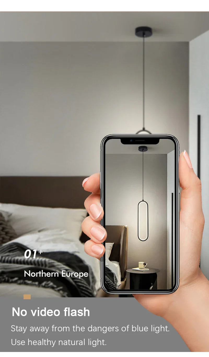 DecorBites™ Modern Nordic Pendant Light for Home Decoration